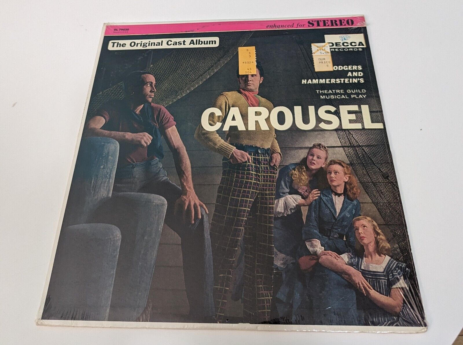 Original Broadway Cast - Carousel DL79020 Vinyl LP Sealed