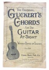 Guckert's Chords for the Guitar At Sight Without Notes or Teacher 1919 picture