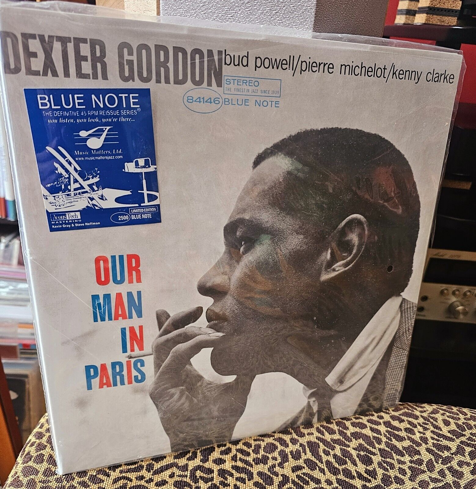 Dexter Gordon: Our Man In Paris, Rare Music Matters 2x45 Vinyl, Near Mint