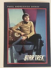 Star Trek  Trading Card Vintage 1991 #129 Walter Koenig picture