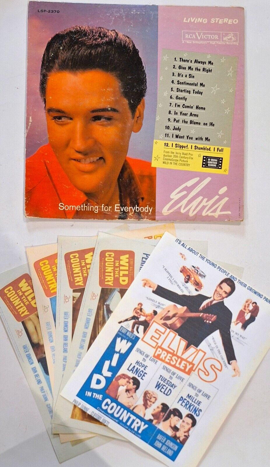 Elvis Presley - Something For Everybody LSP-2370 1961 LIVING STEREO With EXTRAS 