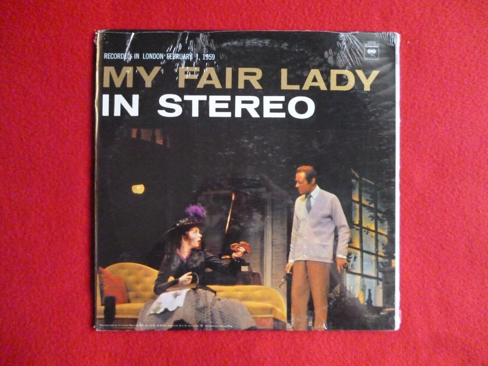 MY FAIR LADY LP REX HARRISON & JULIE ANDREWS RECORDED IN LONDON 1959 SEALED NEW.
