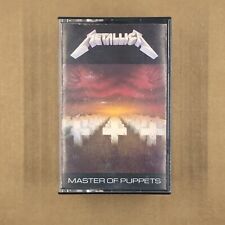 METALLICA Cassette Tape MASTER OF PUPPETS 1986 80s Metal Thrash BATTERY ORION picture