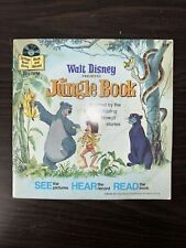 Walt Disney Presents The Jungle Book Read-Along Book & Vinyl Record #319 picture