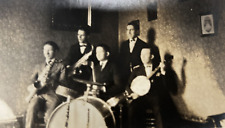 Vintage Photograph Bob Ellsworth Marimba Band Drums Sax Banjo Cleveland OH (*82) picture