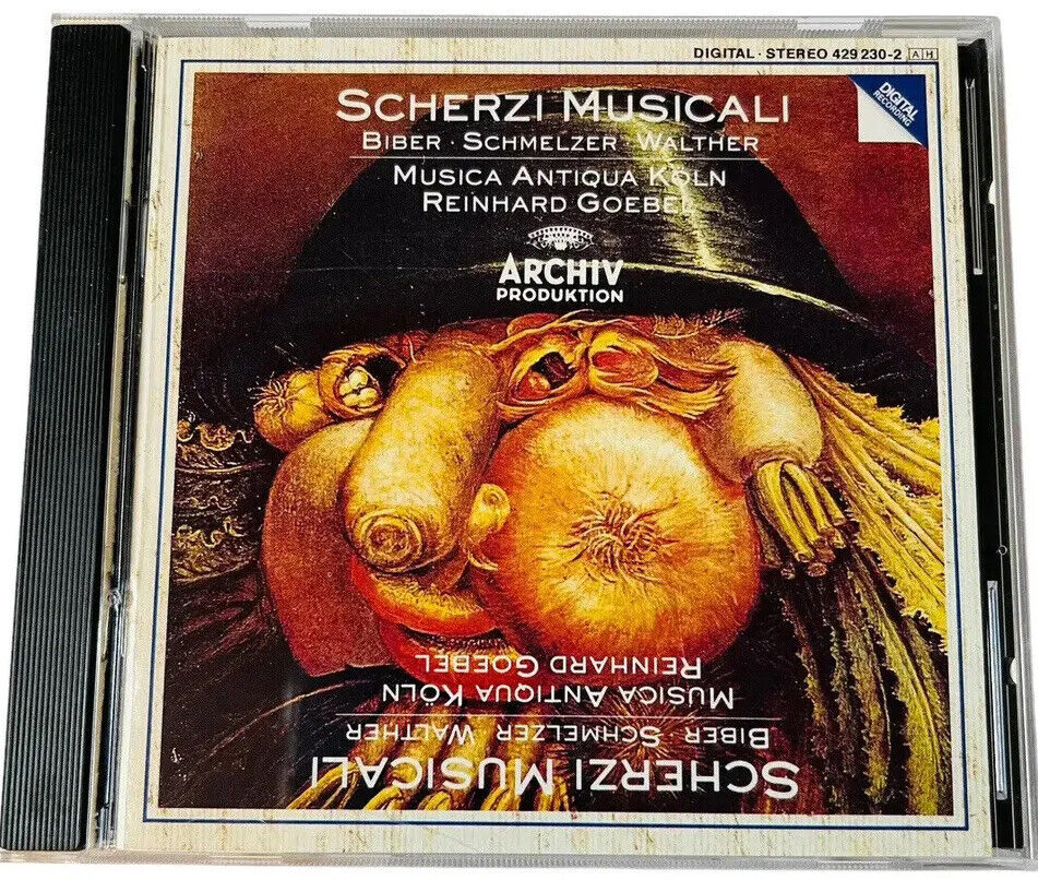 CD SCHERZI MUSICALI: BIBER SCHMELZER WALTHER MUSICA REINHARD GOEBEL ANTIQUA KÖLN