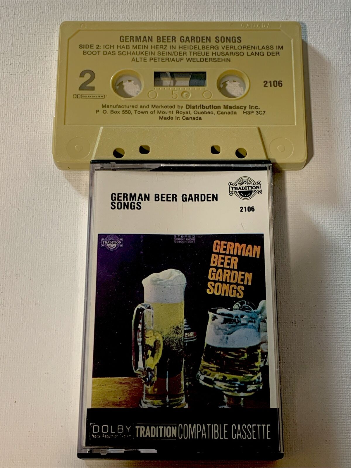 German Beer Garden Songs￼(Cassette Tape) 