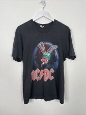 AC/DC vintage T shirt size L fly on the wall 80s damaged  picture