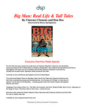 Clarence Clemons (E Street Band) Big Man Radio Show - NEW with Cue & Ad picture