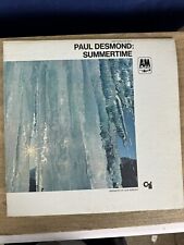 Paul Desmond Summertime 1969 A&M Records / Jazz Vinyl Record LP picture