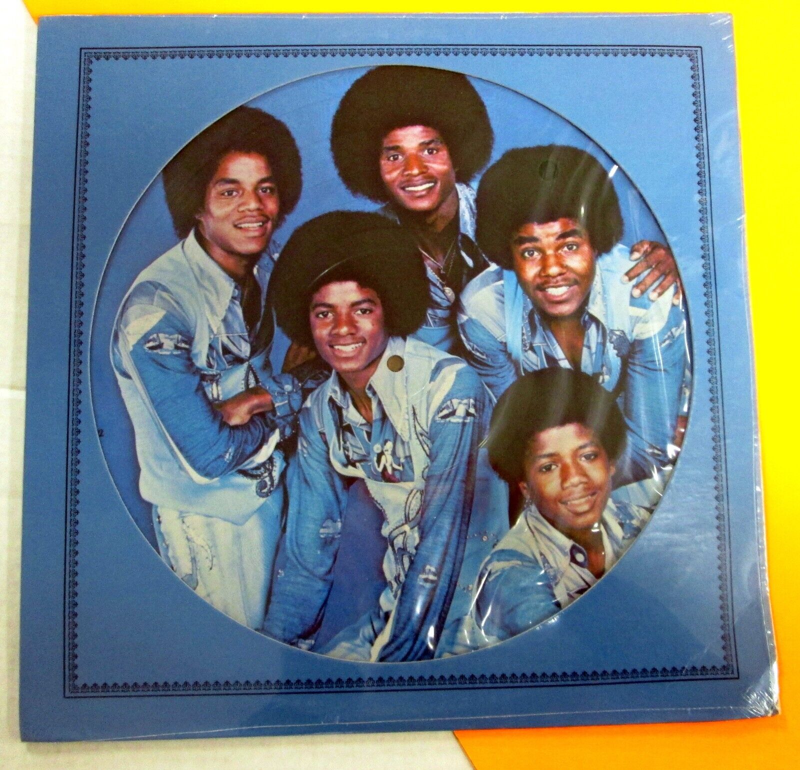The JACKSONS 1976 LTD ED PICTURE DISC LP Philly International ~SEALED~  a3923
