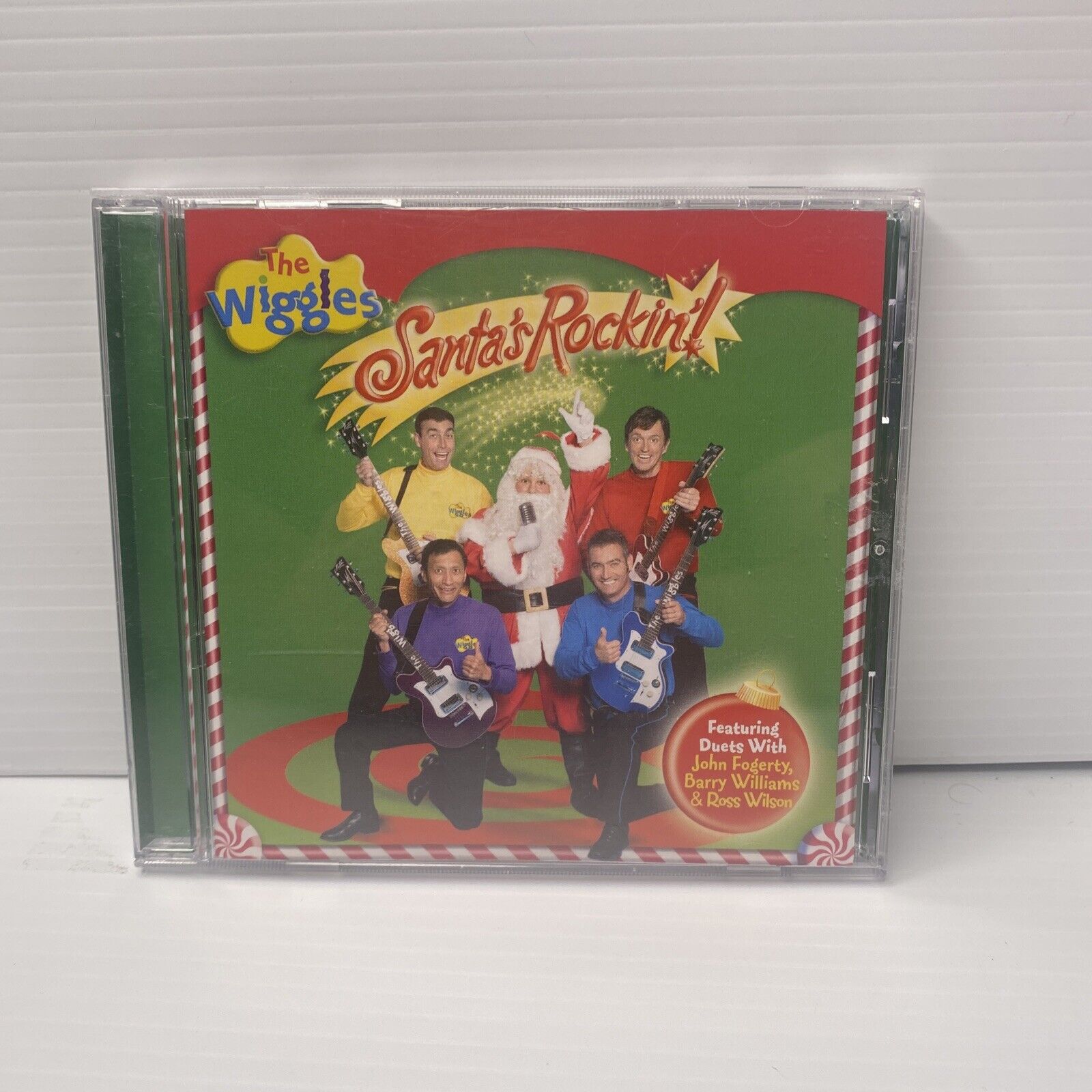 The Wiggles Santa’s Rockin’ (CD Album, 2004) Original Cast Australian Kids Music