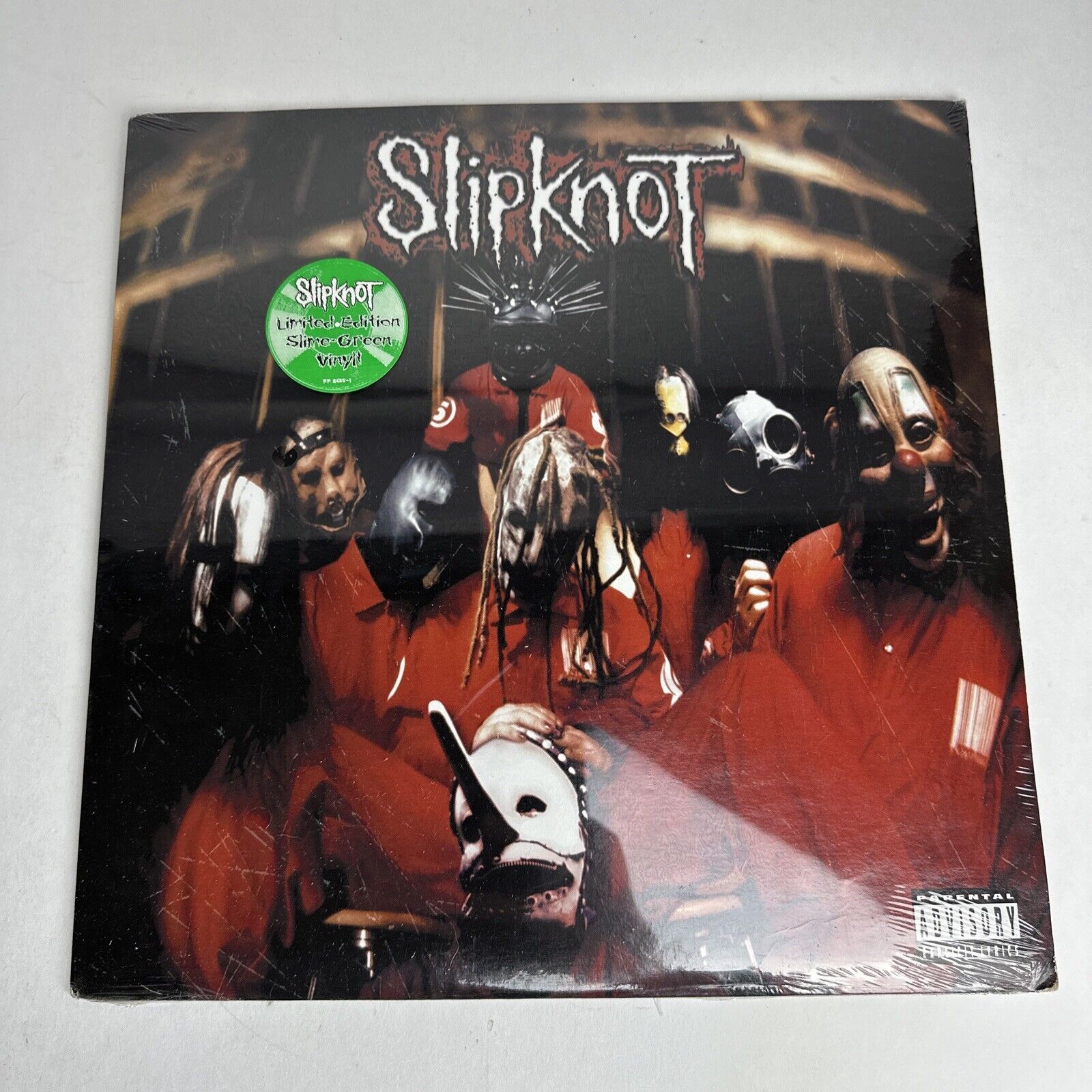 Slipknot Self Titled VINYL Limited Ed, Slime Green 1999 Original Sealed Packing