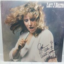 Lacey J Dalton Autographed  Lp Vinyl Vintage Signed Columbia  picture