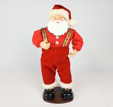 Vintage Dancing Santa Claus With Music Christmas Fantasy 1998 Tested & Working  picture