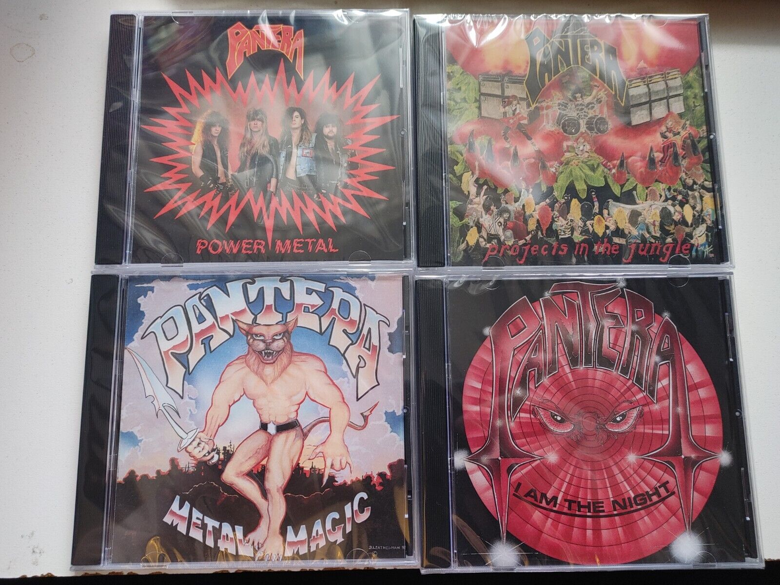 Pantera - 4CD - Metal Magic - Projects Jungle -  I Am The Night - Power Metal