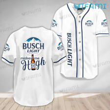 Personalized- Busch Light Makes Me High Beer Lovers Gift Jersey Shirt, S-5XL picture
