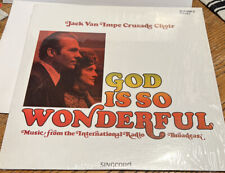 Vintage Jack Van Impe Crusade Choir God Is So Wonderful Lp picture