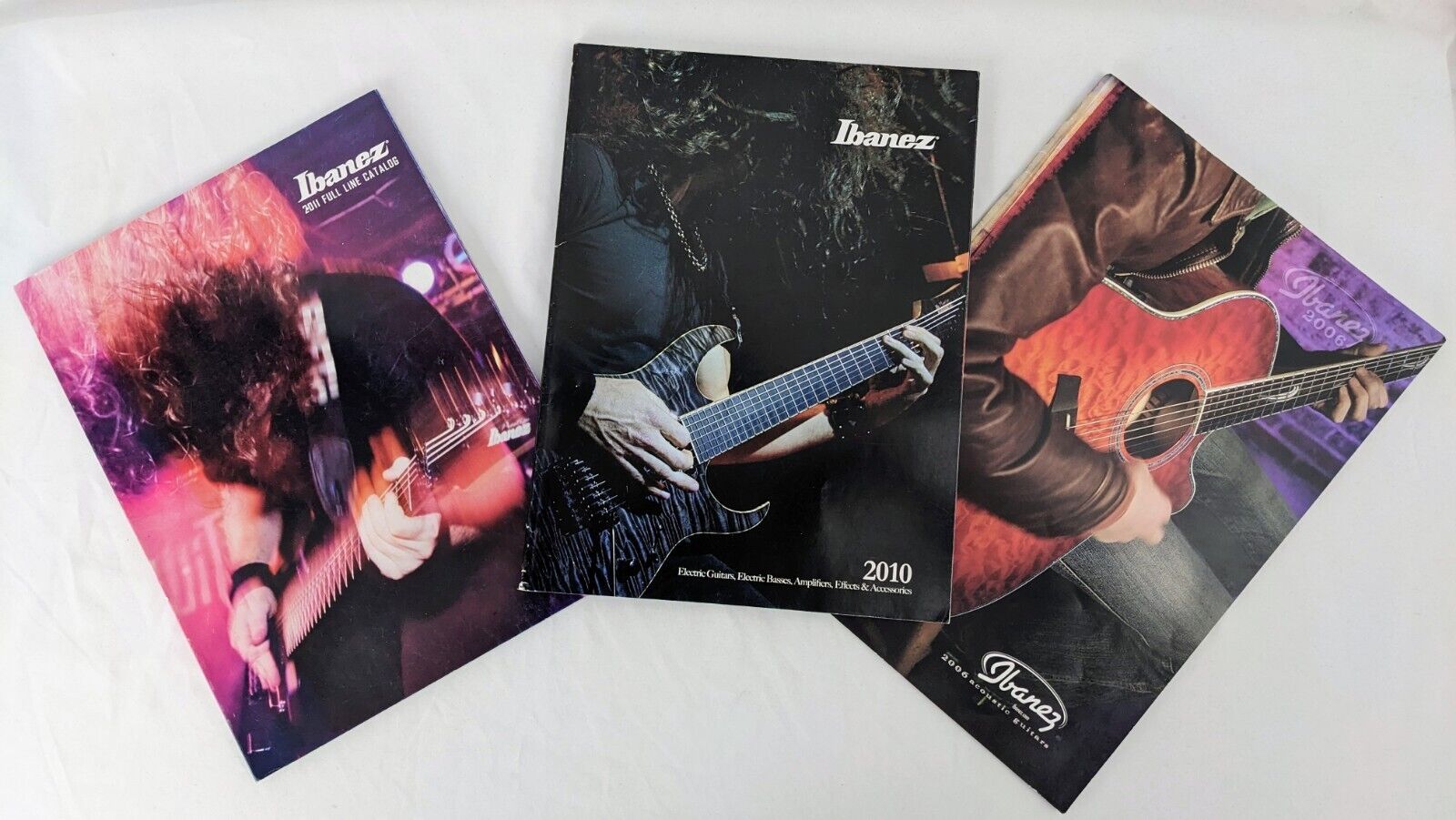 Lot Ibanez Full Line Catalogs 2010 2011 Acoustic 2006 Guitars Amplifiers Ads