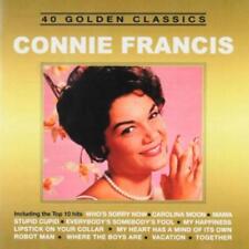 Connie Francis 40 Golden Classics (CD) Album picture