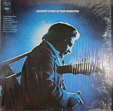 Vintage Columbia Records Johnny Cash At San Quentin  LP picture
