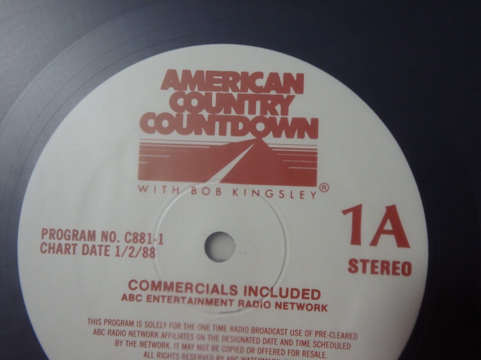 American Country Countdown Top 100 of 1987 7 LP's vintage country radio special