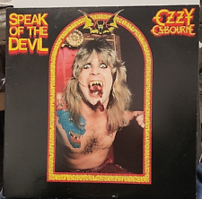 OZZY OSBOURNE SPEAK OF THE DEVIL 1982 1st press - Vinyl 2LP ZX2 38350 -Excellent picture