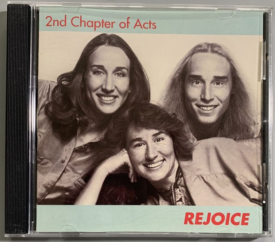 2nd Chapter Of Acts Rejoice CD Jesus Music Matthew Ward Annie Herring VG