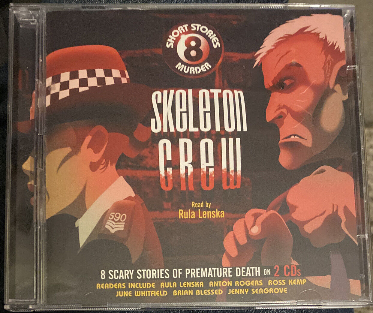 CD Audio 8 Murderous Short Stories Skeleton Crew 2 discs