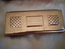 RARE Vintage Koestler Double Army & Navy Harmonica West German picture