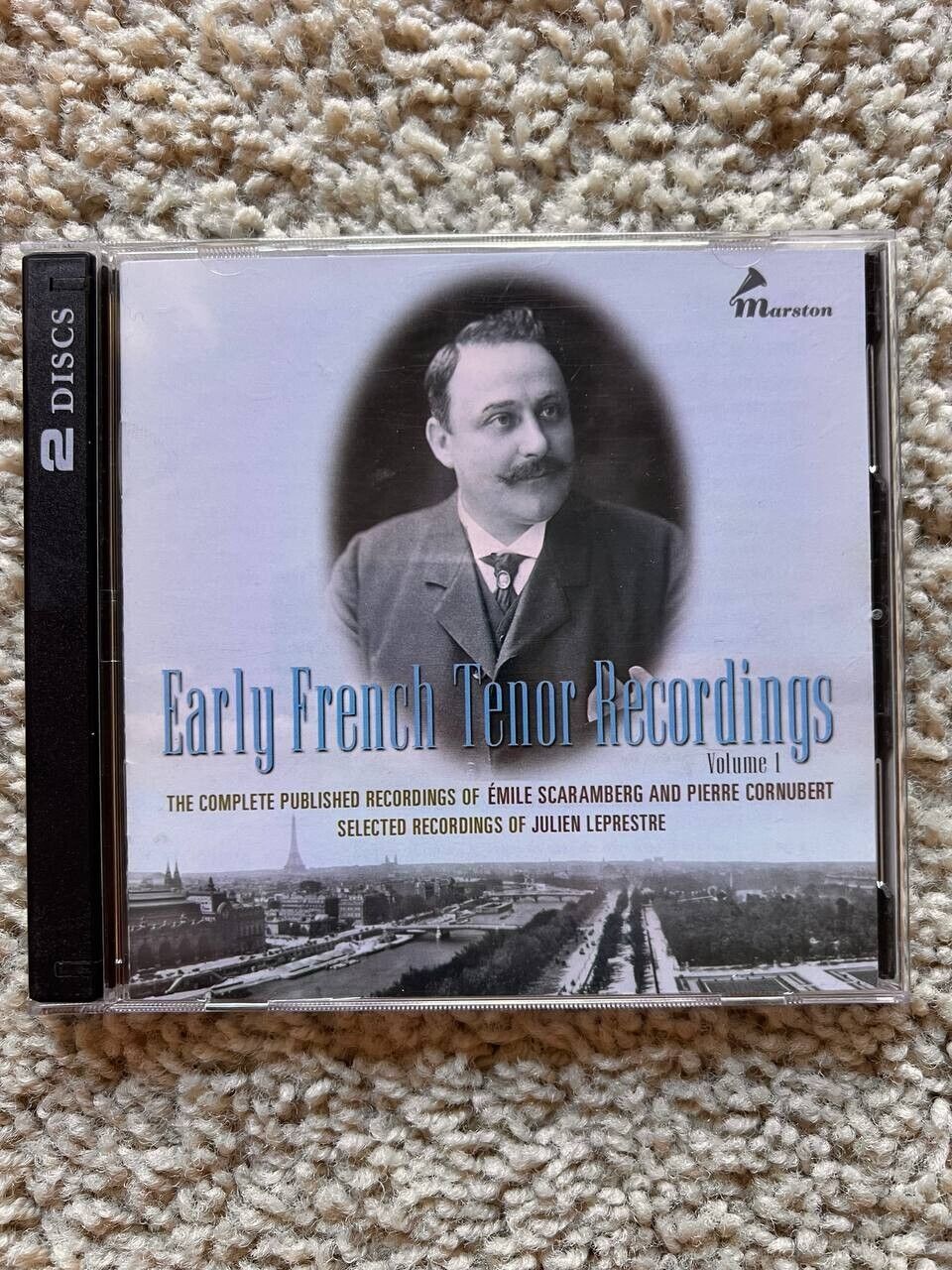 Opera CD Early French Tenor Recordings Vol 1 2008 520592