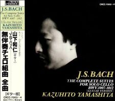 J.S.Bach The Complete Suites For Solo Cellos BWV1007-12 Kazuhito Yamashita Gt. picture