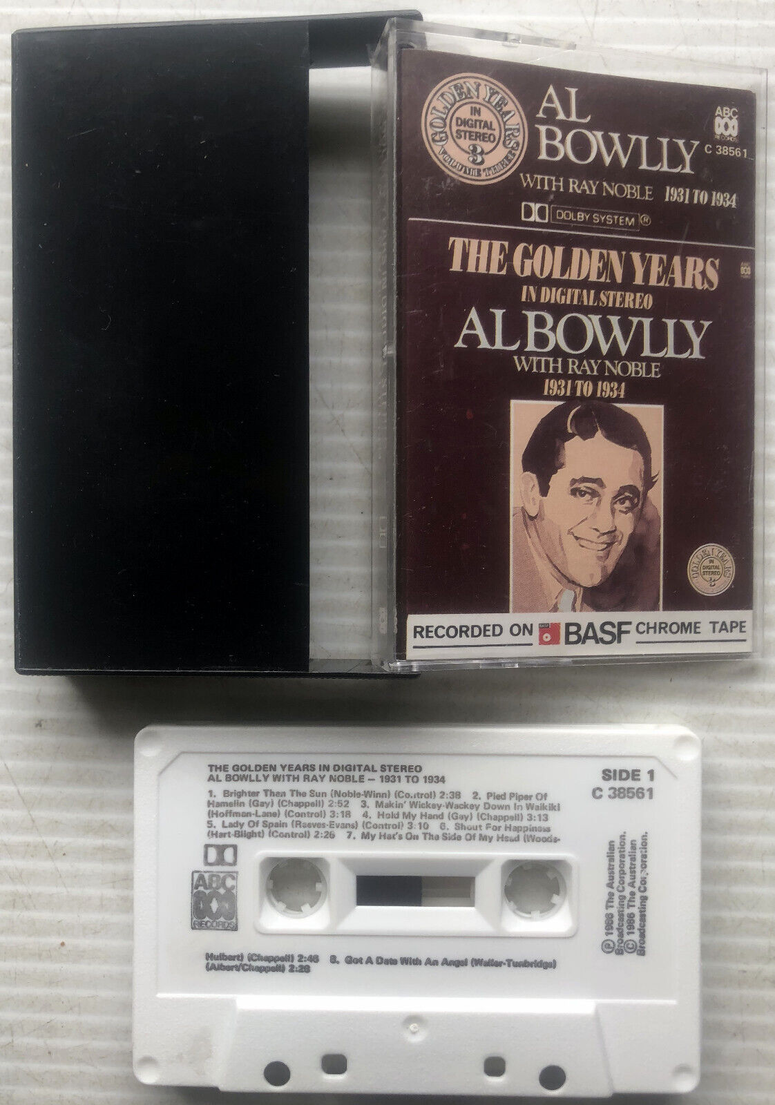 The Golden Years in Digital Stereo Al Bowlly with Ray Noble 1931-1934 (Cassette)