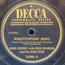 Bing Crosby 78 Whiffenpoof Song / Kentucky Babe SH3D picture