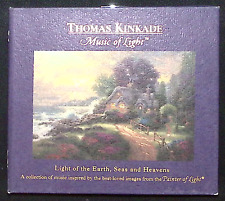THOMAS KINKADE MUSIC OF LIGHT HARDBACK BOOK WITH 2-CD SET SPARROW RECORDS CD 807 picture