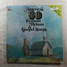 Fred Bock Americas 50 Favorite Hymns And Gospel Songs Compilation LP Vinyl Reco picture