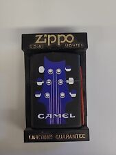 1996 CAMEL 6 String Purple Guitar Neck Vintage Zippo Camel Lighter picture