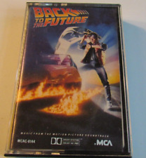 BACK TO THE FUTURE MOVIE SOUNDTRACK CASSETTE TAPE 1985 MCA RECORDS VTG NICE picture
