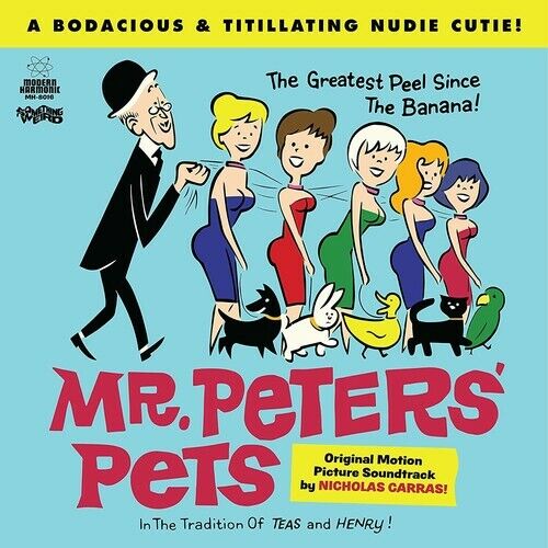 NICHOLAS CARRAS - MR PETERS\' PETS (LP) NEW *9 TRACKS* **BONUS DVD INCLUDED**