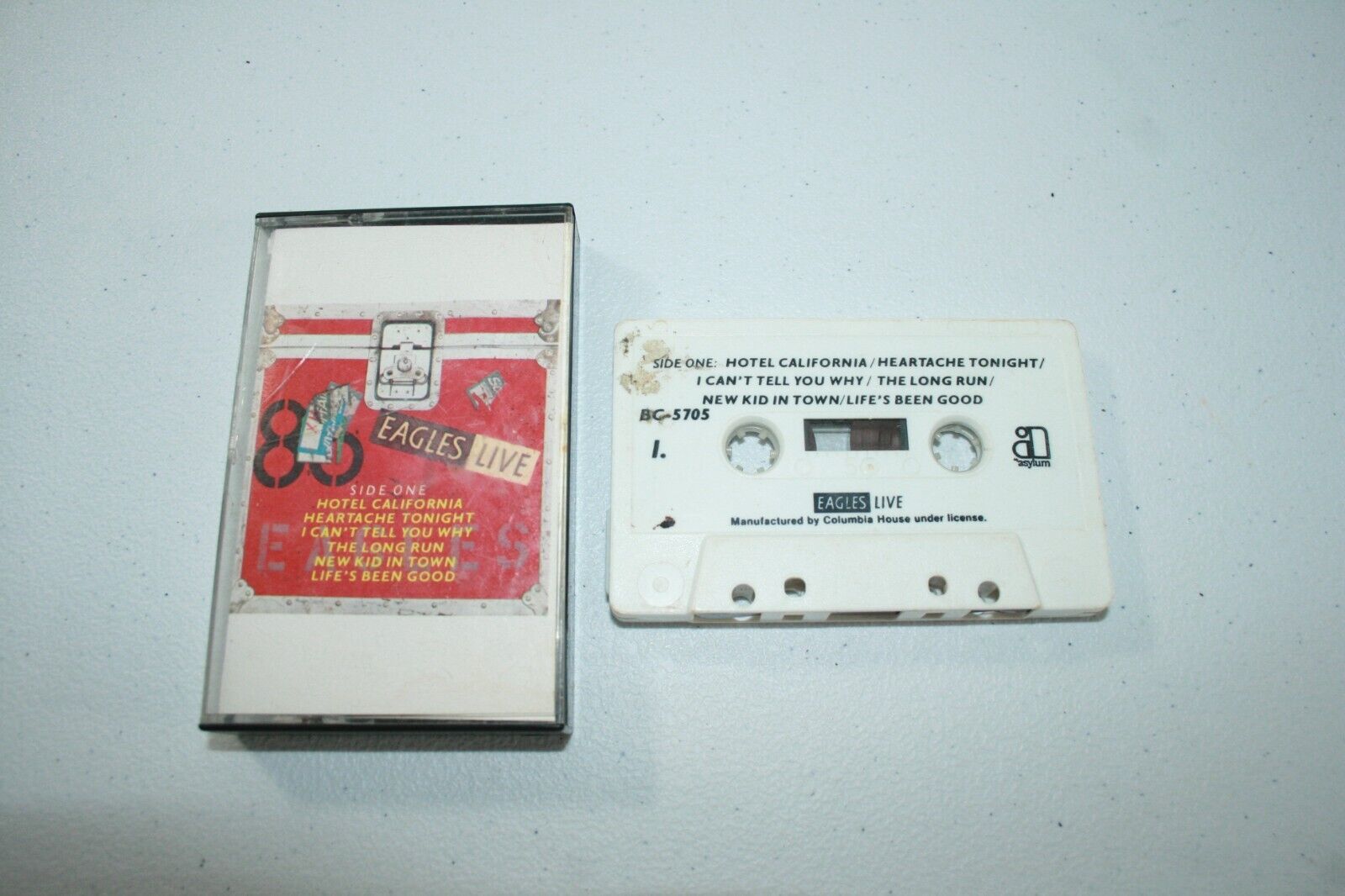 Eagles Live 1980 Cassette Tape BC-5705