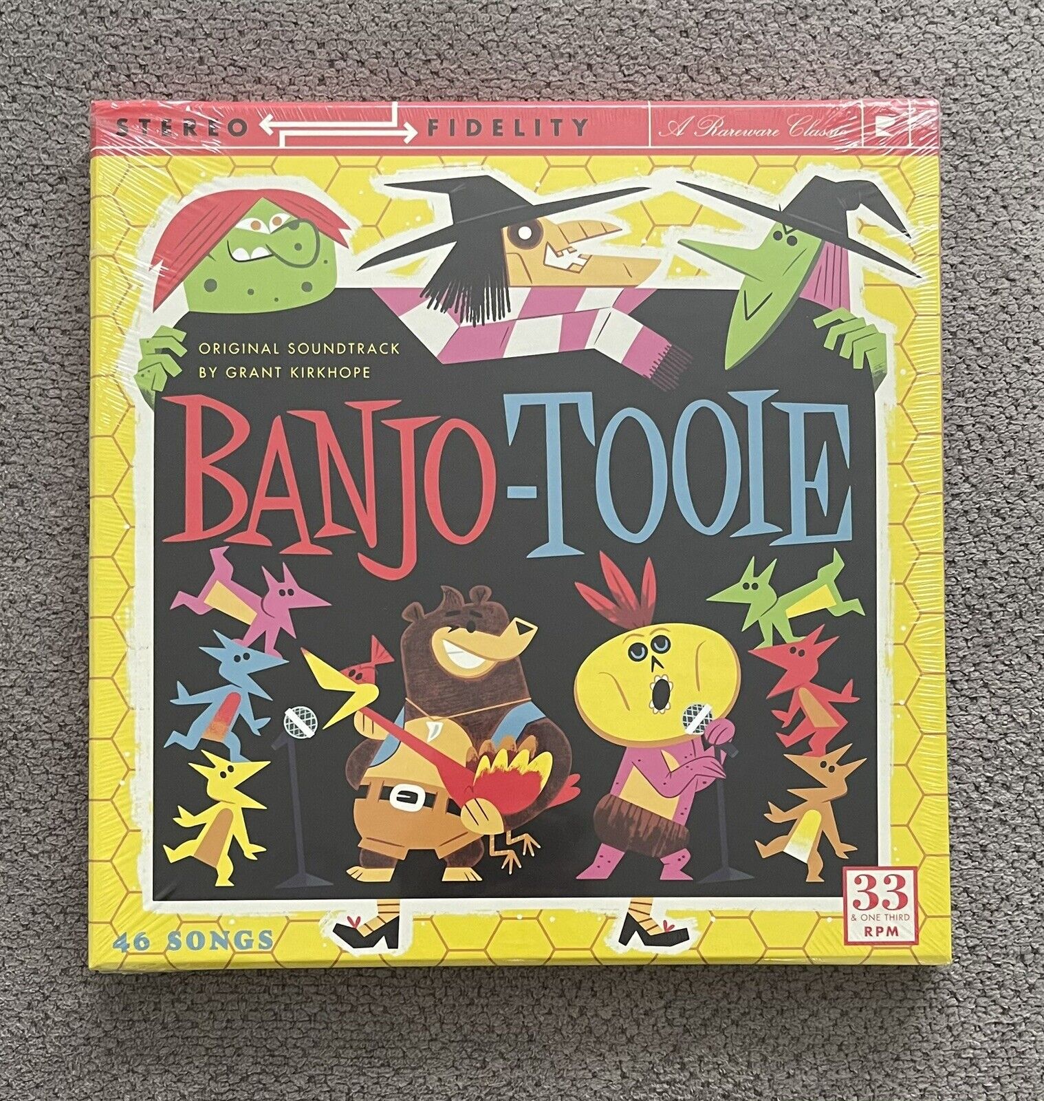 Banjo-Tooie Video Game Vinyl Record Soundtrack Box Set 4xLP Official New Mint