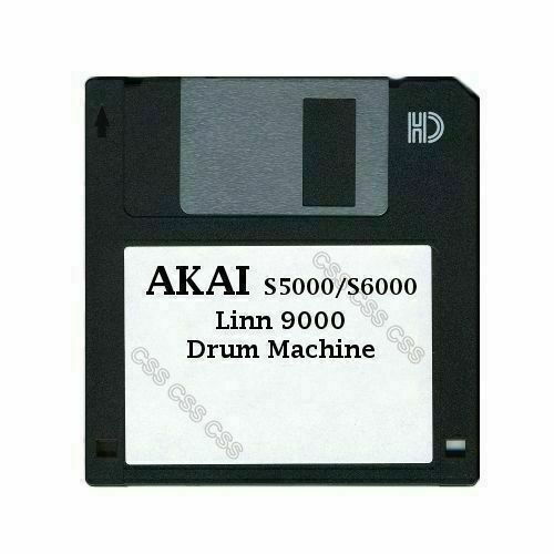 Akai S5000/S6000 Floppy Disk Vintage Linn 9000 Drum Machine