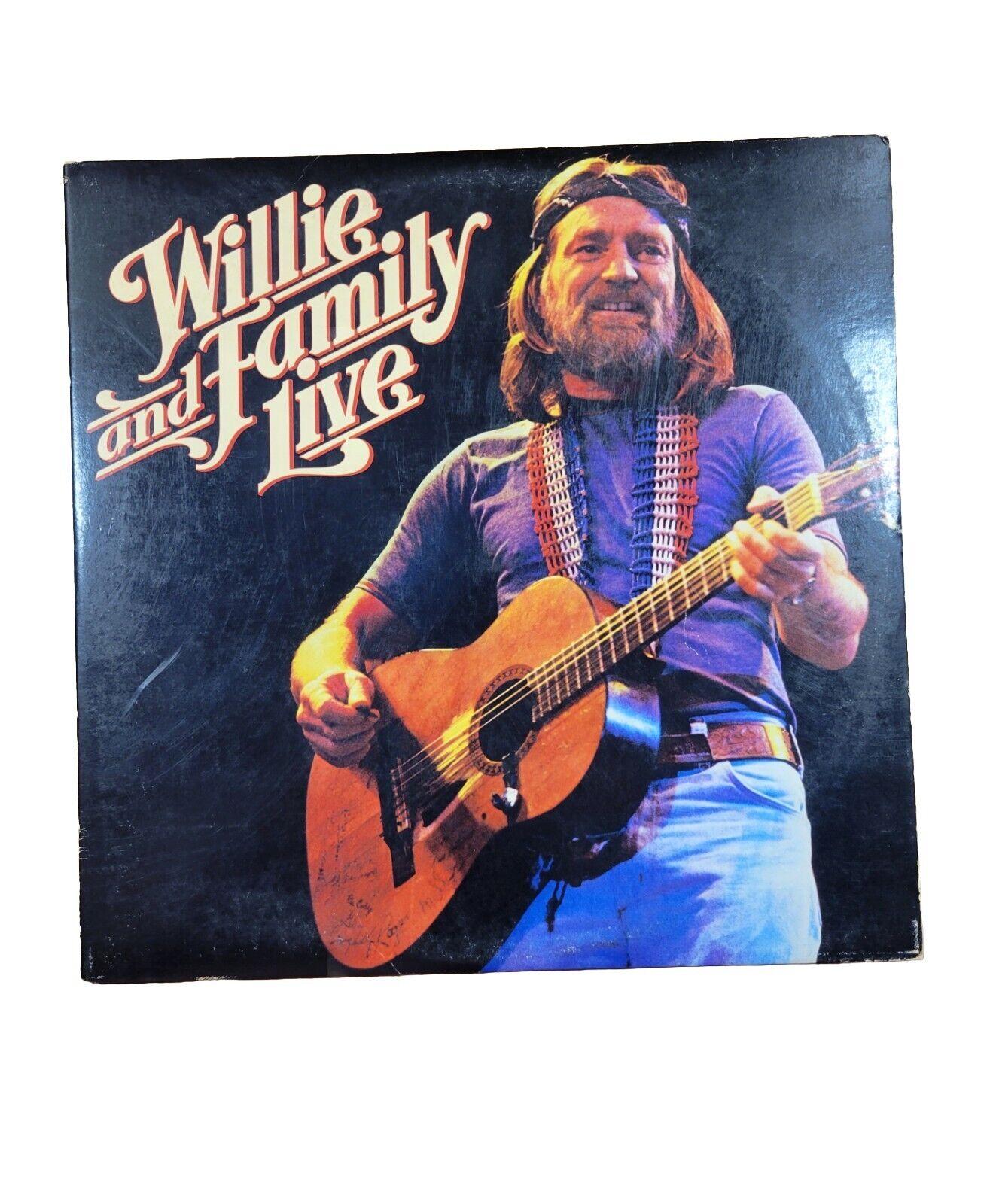 Vintage 1978 Double LP WILLIE & FAMILY LIVE 12\