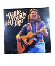 Vintage 1978 Double LP WILLIE & FAMILY LIVE 12