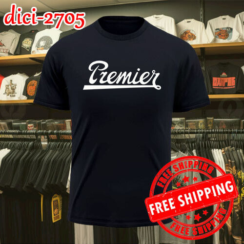 PREMIER DRUMS Edition Design Logo Men's T shirt USA Size  