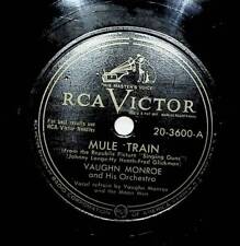 1949 Vaughn Monroe Mule Train Singing My Way Back Home 78 Record picture