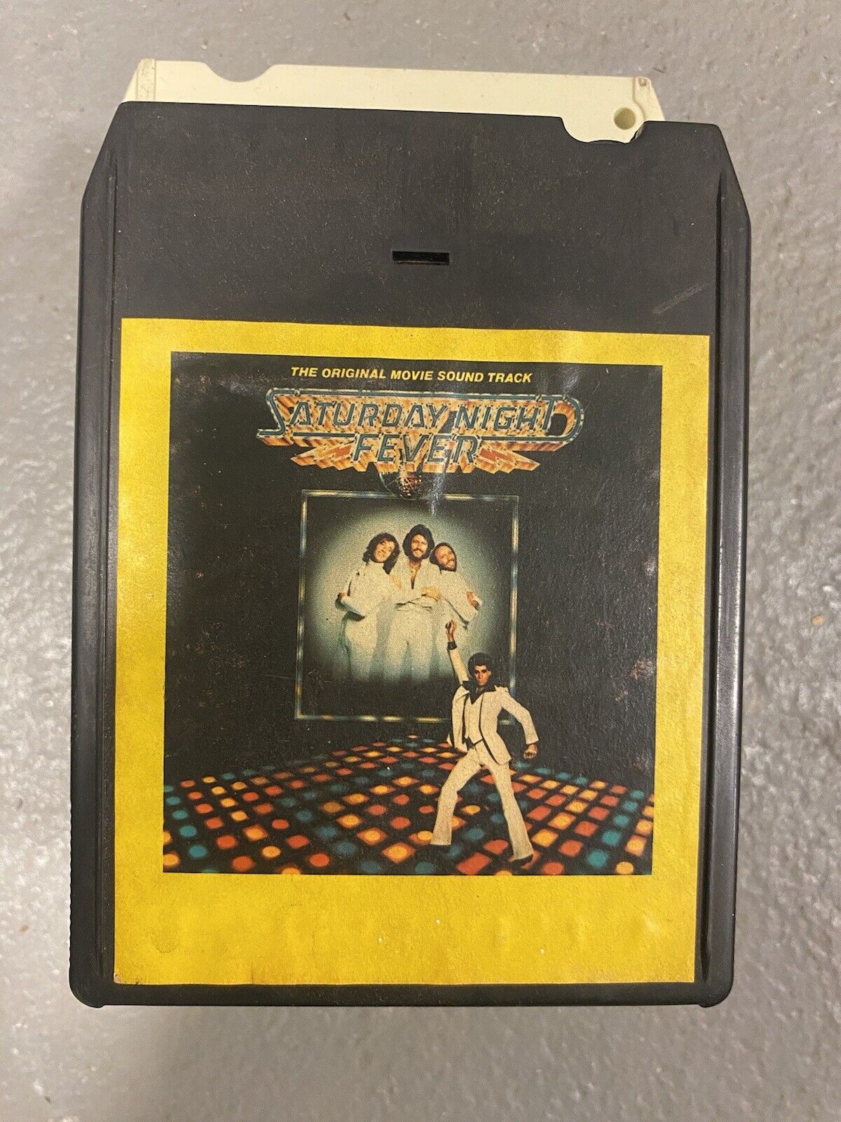 RARE Vintage 1977 Saturday Night Fever Original Movie Soundtrack (b) 8-Track