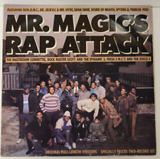 Mr. Magic's Rap Attack Double Album Two Record Set Vinyl LP 1985 Profile Records picture
