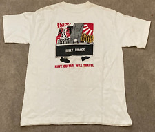 BILLY BRAGG  RARE ORIGINAL VINTAGE Australian Tour T-Shirt (2001) picture