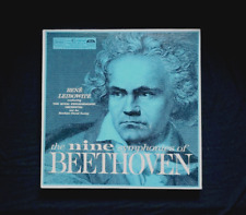 7 LP Boxed Set Nine Symphonies of Beethoven Rene Leibowitz,Reader's Digest RCA picture